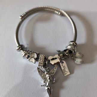 Pulsera Con Charms Hada Tinker | Corazon |