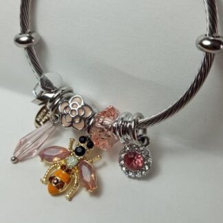Pulsera Con Charms | Abeja | Bicho