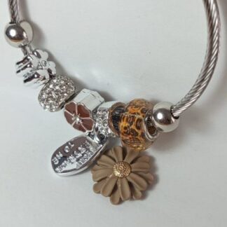 Pulsera Con Charms | Fior | Animal Print