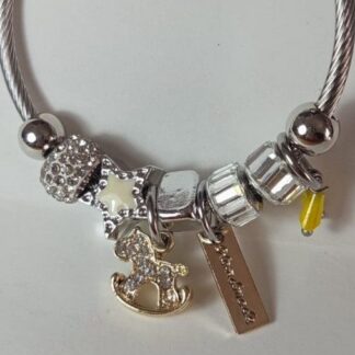 Pulsera Con Charms | Caballito | Estrella