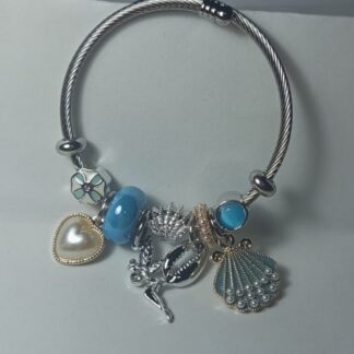 Pulsera Con Charms | Angel | Corazon | Concha | Mar