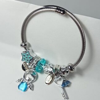 Pulsera Con Charms | Angel | Estrella | Llave