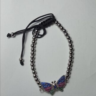 Pulsera Con Charms | Mariposa | Metal
